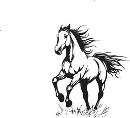 horse vector illustration
