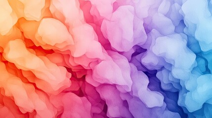 Fototapeta premium Minimalist graphic design abstract background concept. Vibrant abstract background with colorful fluid shapes and smooth gradients.