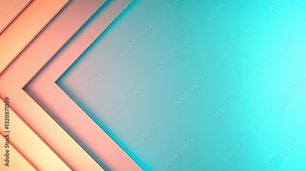 Poster Minimalist graphic design abstract background concept. Abstract design with vibrant colors and geometric shapes for creative projects.