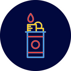 Lighter Vector Icon