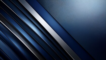 Obraz premium Abstract background. Elegant gradient from deep navy to silver – modern and sophisticated backdrop for styling. 