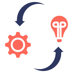 Implementation glyph color icon