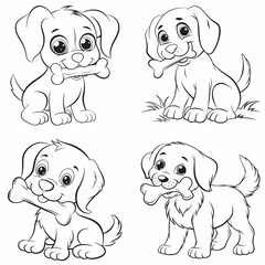 Free Printable Dog Coloring Pages for Kids and Adults
Cute Puppy Coloring Pages – Fun and Easy to Color
Realistic Dog Coloring Pages for All Ages