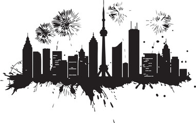 Fototapeta premium Festive Skylines - Premium Urban 