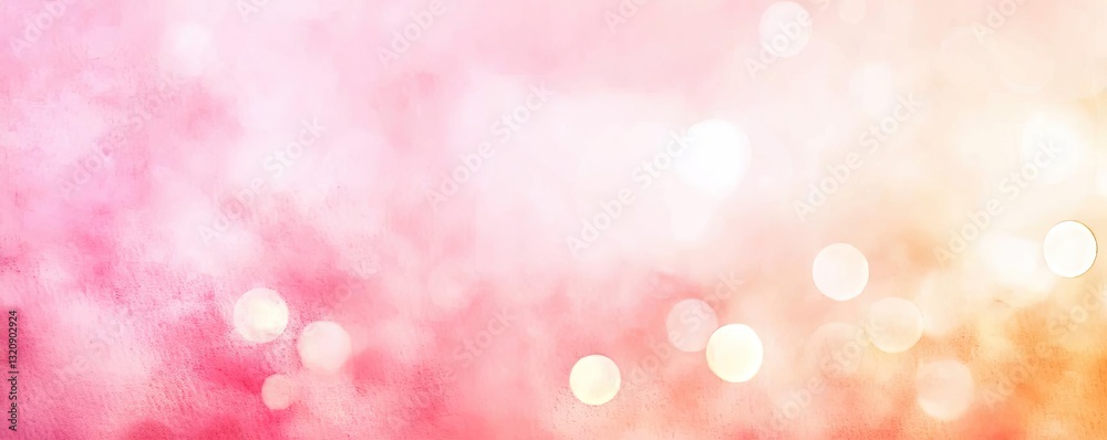 Poster digital watercolor painting abstract background idea. delicate bokeh background with soft colors, pe