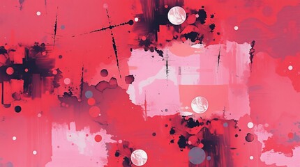 Surreal oil painting in infrared tones, random background template illustration