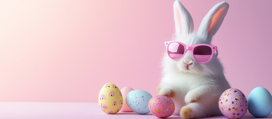 The magical Easter Bunny leaves behind a trail of happiness, making Easter morning a delightful surprise for everyone.