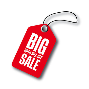 Big Sale Price Tag Vector