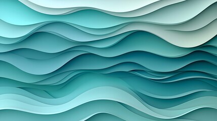 Fototapeta premium Minimalist Organic Water Ripple Background with Soft Flowing Gradients and Smooth Wave Textures