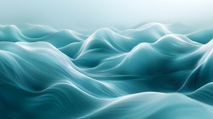 Obraz premium Minimalist Organic Water Ripple Background with Soft Flowing Gradients and Smooth Wave Textures