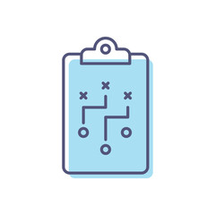 Game Plan  Vector icon