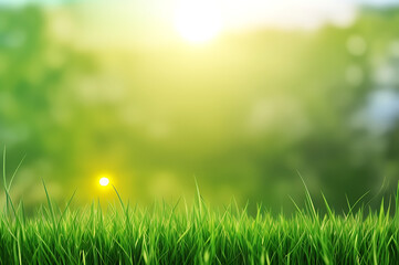 Obraz premium green grass background