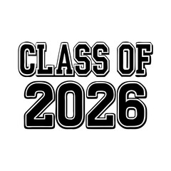 Downloadable Class of 2026 Collegiate B