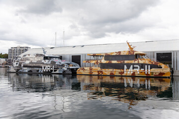 Mona Roma Schnellfähren – Verbindung zwischen Hobart und der Kunstwelt.