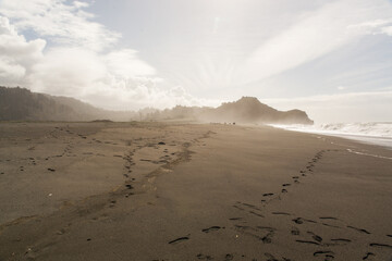 Unite States California beach 