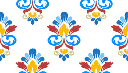 geometric ethnic vintage texture vector art design. textile fashion pattern line ikat seamless pattern and batik fabric texture asian background wallpaper geometry indian. Ethnic abstract ikat art .
