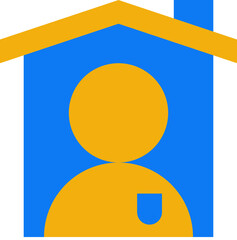 Home owner solid icon 