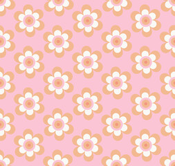 Pattern background for design. Colorful shapes seamless pattern.