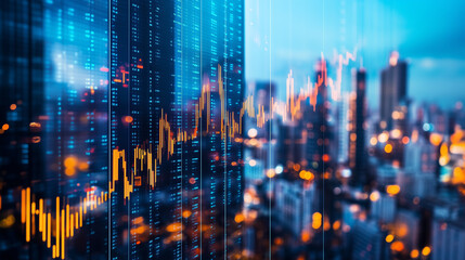 Fototapeta premium Establishing stabilization funds for stocks and real estate can boost market confidence, stimulate growth, and promote recovery.