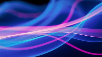Obraz premium abstract blue wave background