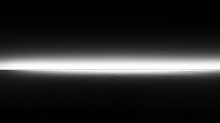 Obraz premium Monochromatic Horizon: A Study in Light and Shadow