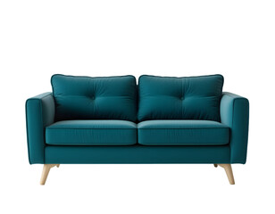 Sofa isolated on a transparent background