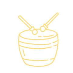 Chinese new year outline icon