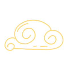 Chinese new year outline icon