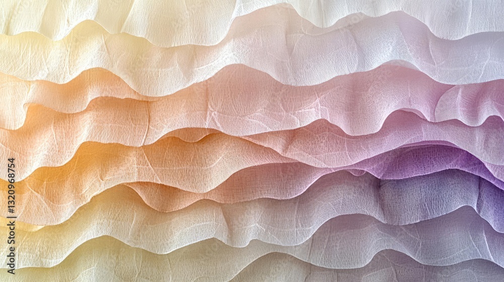 Poster pastel color illustration abstract background idea. a vibrant abstract background with elegant fabri