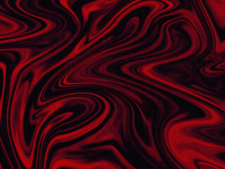 Red liquid pattern with halftone Pattern and noise effect