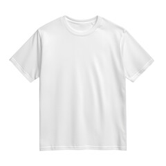 White blank t shirt isolated background. Ai generated