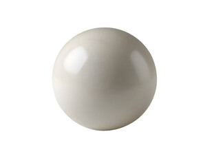 Fototapeta premium Realistic white pearl isolated on transparent background