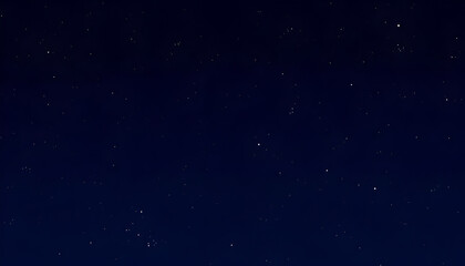 Starry Sky with Stars &ndash; A Glimpse into the Infinite Cosmos