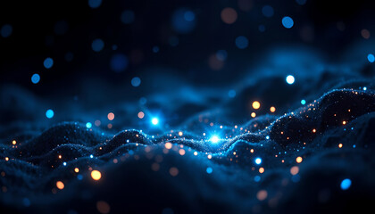 Abstract Blue Background &ndash; A Calm and Elegant Design