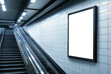 Subway Advertisement Mockup