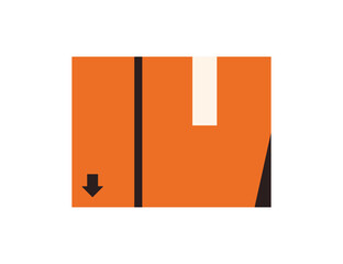 Goods packaged for warehouse storage, cargo shipping or delivery, stacked cardboard boxes, cardboard boxes pile, packages group, stack, heap of carton packs, cargo shipment flat vector illustration.