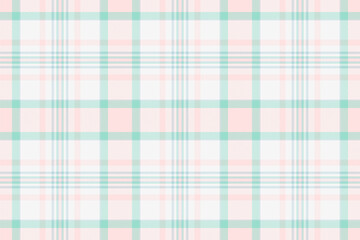 Elegant pastel plaid pattern in soft pink and mint green.  Perfect for textile design, wallpaper, website backgrounds, or crafting projects.