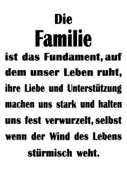 Familie ist Heimat