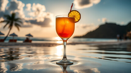 Sex on the Beach Cocktail - Transparent PNG