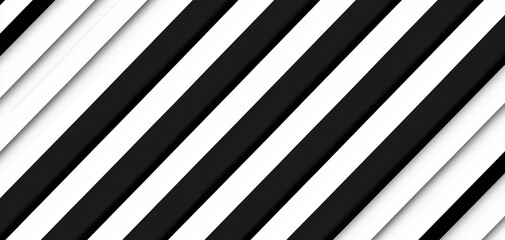 Obraz premium Seamless bold black diagonal stripes on a white background, refined monochrome geometric luxury pattern, sophisticated modern branding refinement