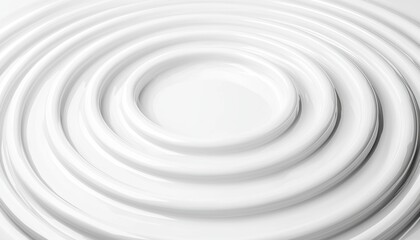 Obraz premium Seamless minimalist concentric rings in black and white, refined high-end monochrome luxury pattern, sophisticated abstract refinement