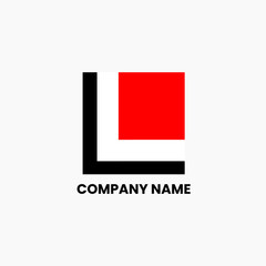 L square business logo design