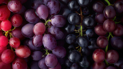 purple grapes