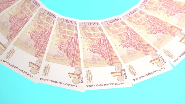 Delightful Looping Design 1 Lev Curency of Bulgaria