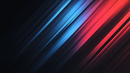 Fototapeta premium Abstract colorful lines arranged in a gradient background design