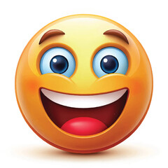 Fototapeta premium 3d smiley face