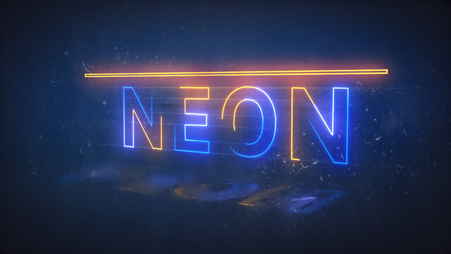 Rainy Neon Reveal