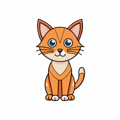 cat cartoon vector