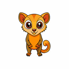 kinkajou cartoon vector