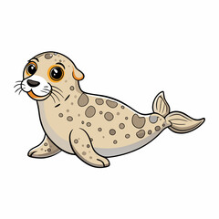 seal cartoon vector